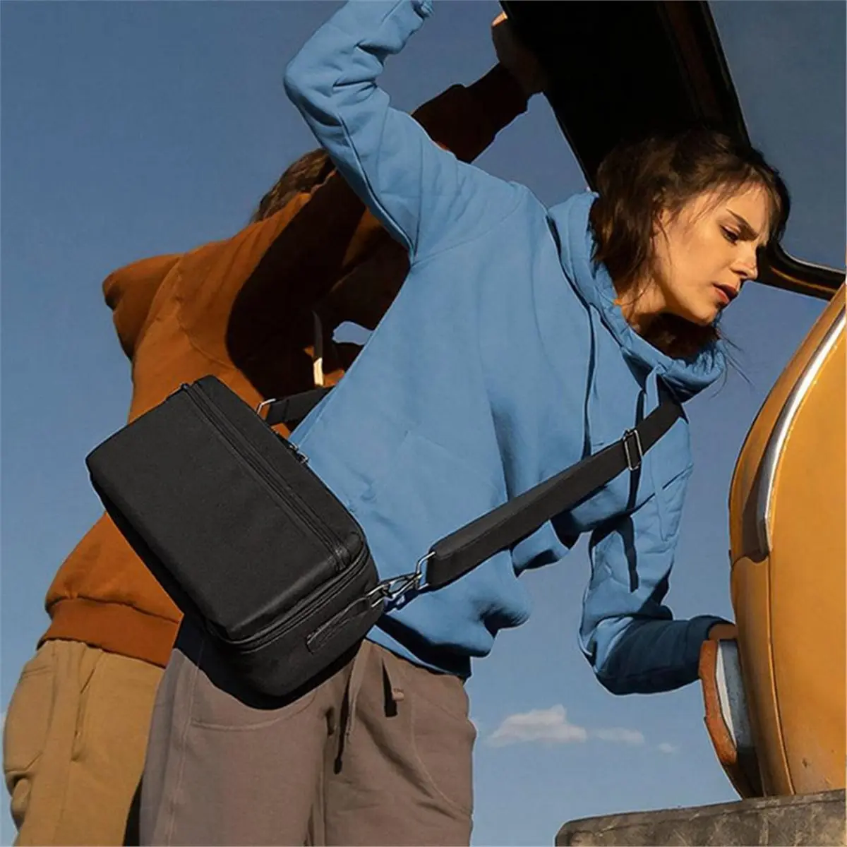 A48U Carrying Case Travel Protective Case Hardshell Bag Shockproof Storage Bag for 548 87W Power Bank