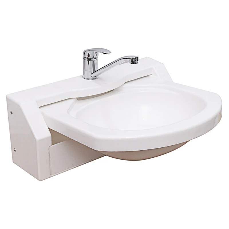 Campervan Accessories Acrylic Sink With Faucet And Drain Can Be Foldable Sink For RV Motorhome