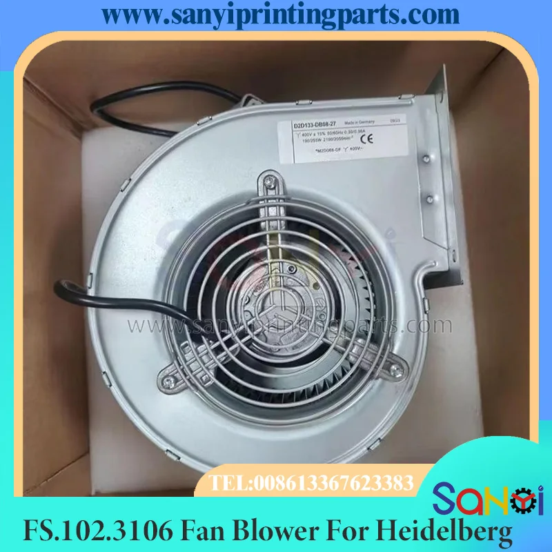 FS.102.3106 D2D133-DB08-27 Cooling Fan Blower for Heidelberg Offset Printing Machine Parts