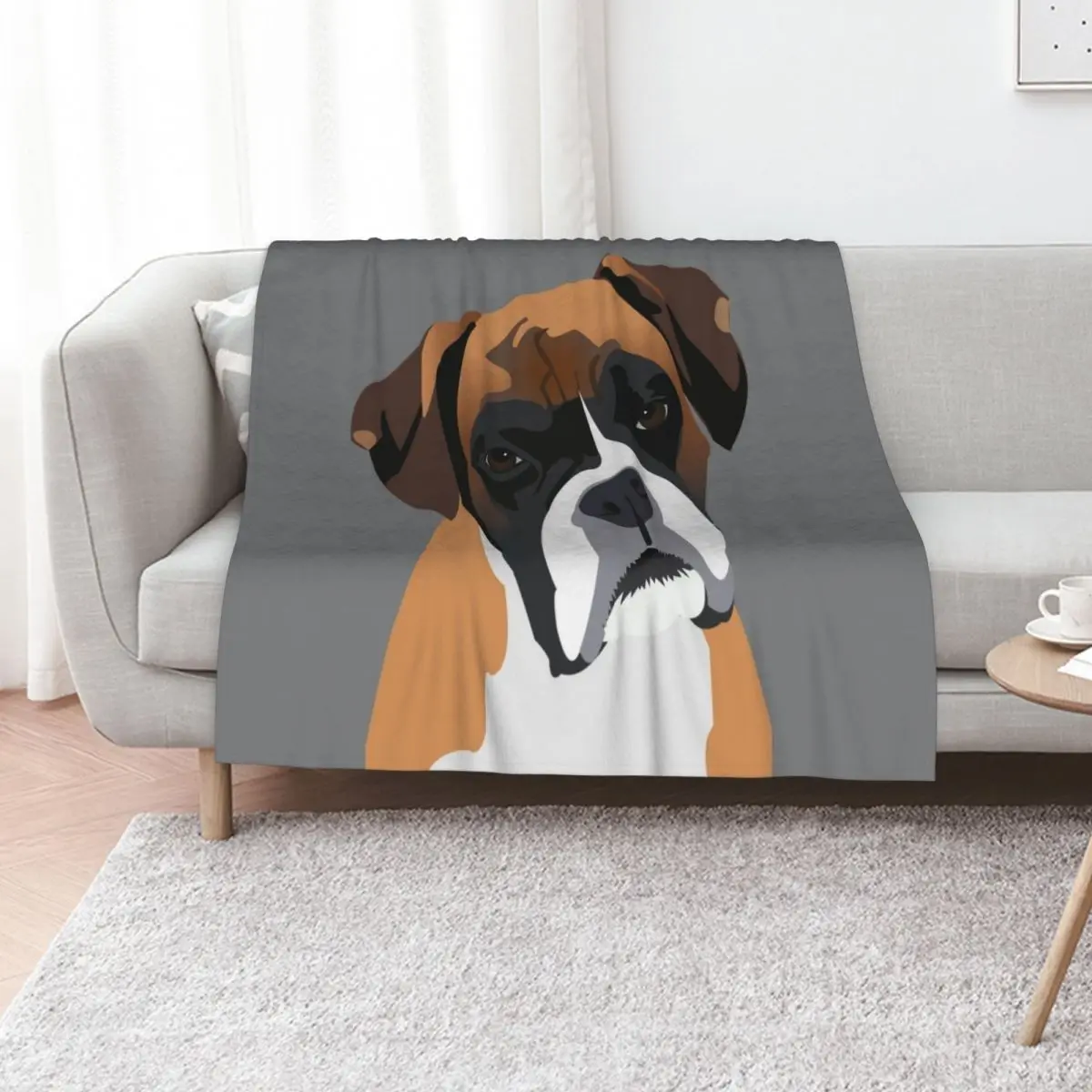 Boxer Throw Blanket Bed covers Bed Sofa Decorative Beds Furry Hairy Blankets