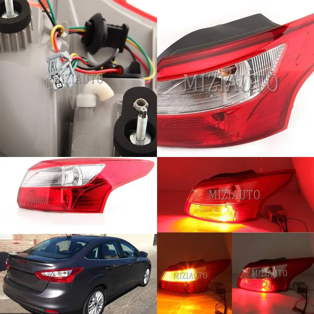 

Ford Focus 2012-2014 Седан Задний фонарь, правая сторона, замена лампы FO2819151