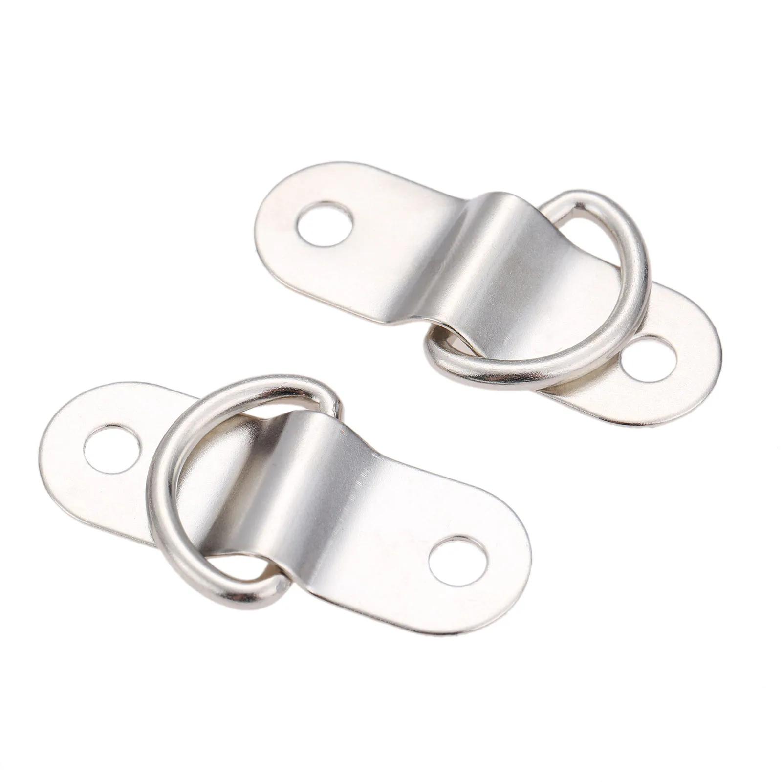 10Pcs 46*16mm Metal D-Ring Heavy Duty D-Ring Clips Button Arch Bridge Half Round Handbag Luggage Hanger Hardware Accessories