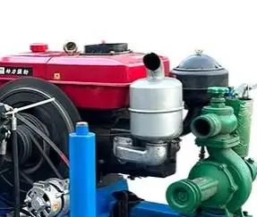 Customized 22hp 25hp 28hp 30hp 35hp Portable Diesel Water Well Drilling Rig with Track/Wheel