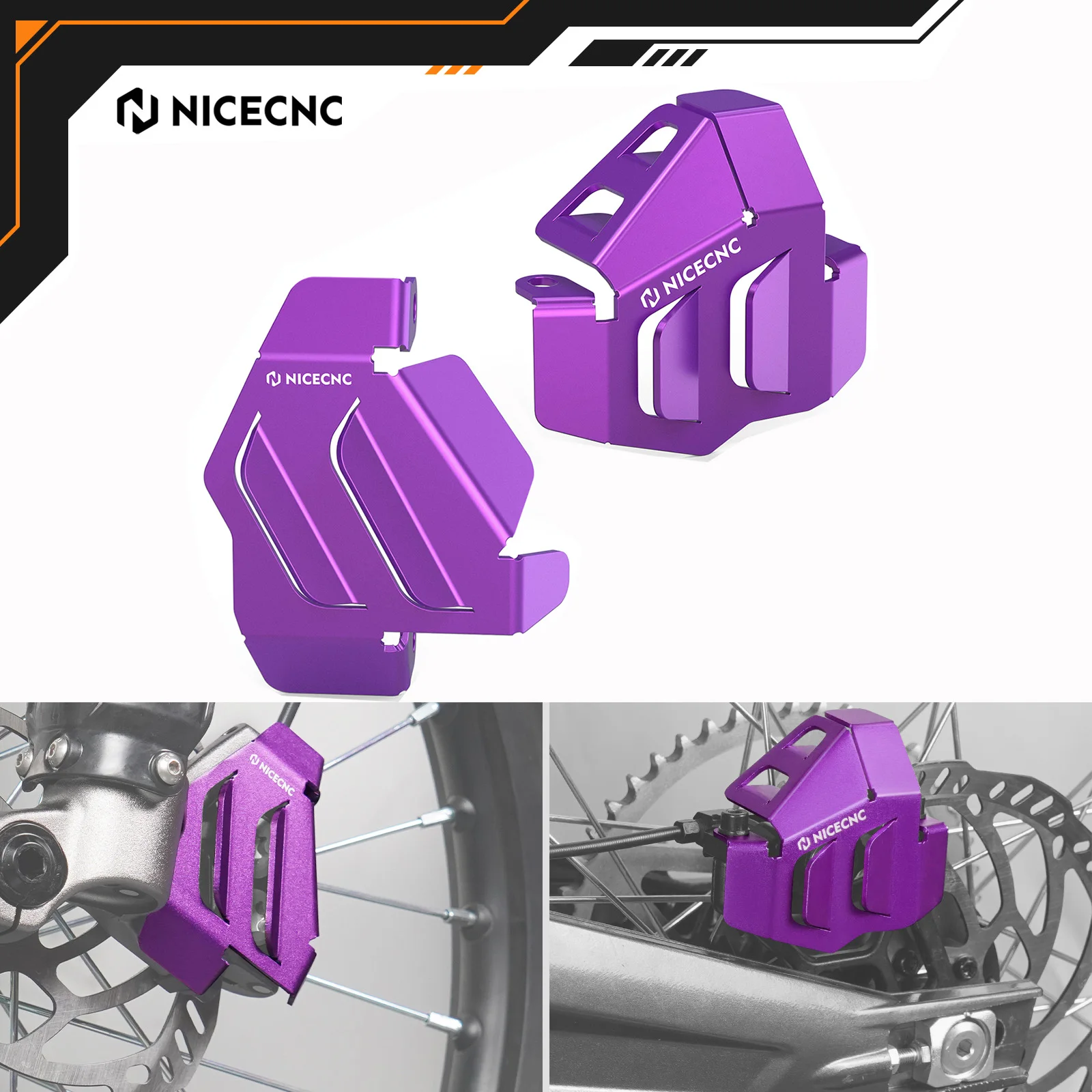 

NICECNC For Surron light bee X S L1E 2024 Electric Bike Sur ron For Segway X160 X260 Accessories Front Rear Brake Caliper Guard