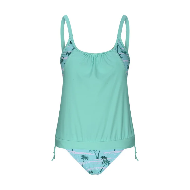 Women's Fashion Sexy Two-Piece Bikini Swimsuit with Chest Pads for Beach Vacation