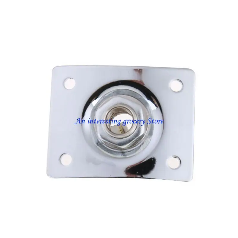 652D Guitar Plate + Output Socket Chrome Rectangle for Gibosn