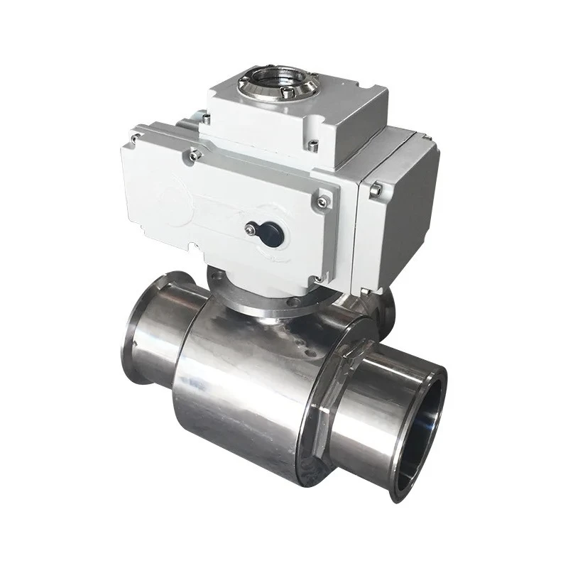 Electric Flanged Ball Valve Electric, Soft Seal Electric Ball Valve
