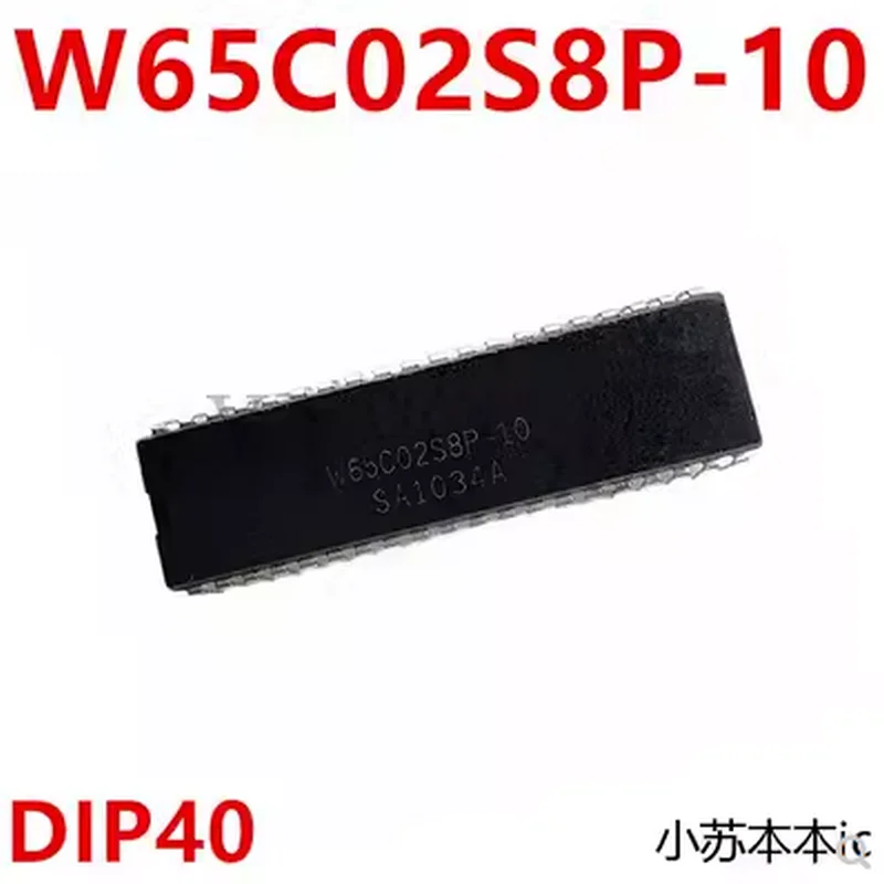 (2-5 sztuk) 100% nowy oryginalny W65C02S8P-10 Chipset DIP-40 W65C02S8P