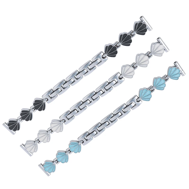 Creative Advanced Luxury Pearl Metal Strap for Garmin Lily 2 Bracelet 14mm Quick Release Fashion Chain Band Women's Ins Style