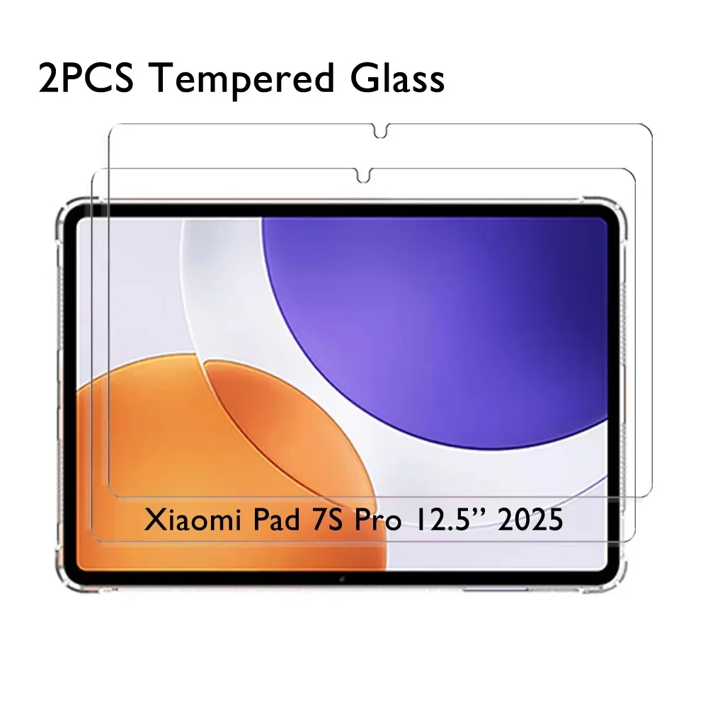 

НОВОЕ HD закаленное стекло для Xiaomi Pad 7S Pro 12,5 дюймов 2025 Защитная пленка для экрана планшета