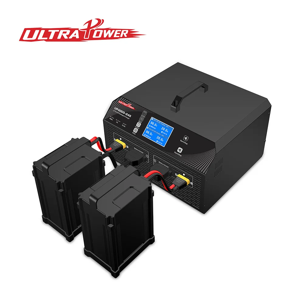 

UP4000-24S 4000W 25A 16-24S LiPo/LiHV Fast Charging Intelligent Charger