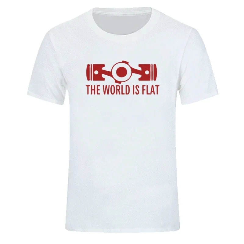 Summer world is flat engine T-shirt short sleeve T-shirt New style men o collar cotton T-shirt simple fashion quality clothing