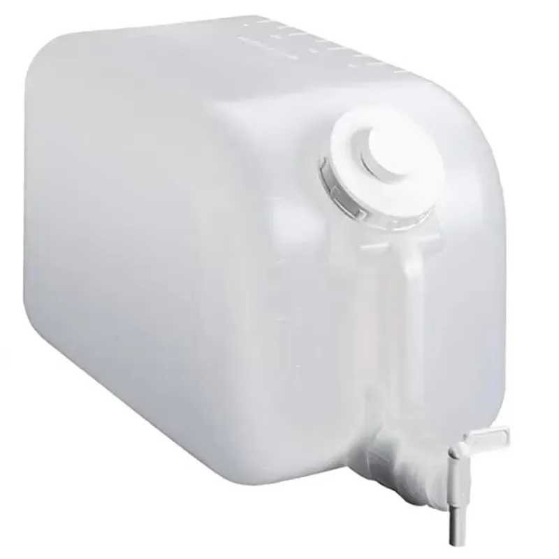 5 Gallon Plastic Homebrewing Keg with Wheel and Faucet for Beer Bottle Fermenter