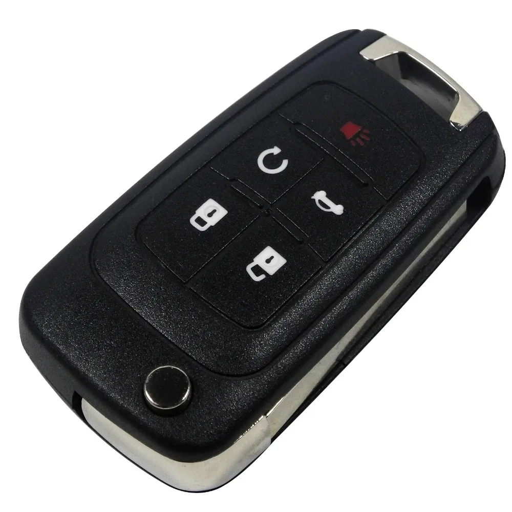 

2/3/5 Buttons Remote Case Fob Cover Flip Folding Key Shell Blank For Ch-evr-olet Lova Sail Aveo Cruze Replace 10pcs/lot