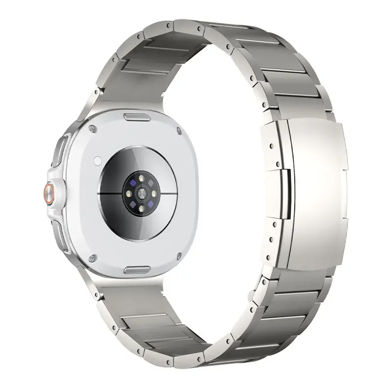 حزام لهاتف سامسونج جالاكسي 8 كلاسيك/8 40 44 ملم جالاكسي الترا 2 تيتانيوم قابل للطي مشبك معصمه لسوار جالاكسي الترا 2/8 40 44 ملم