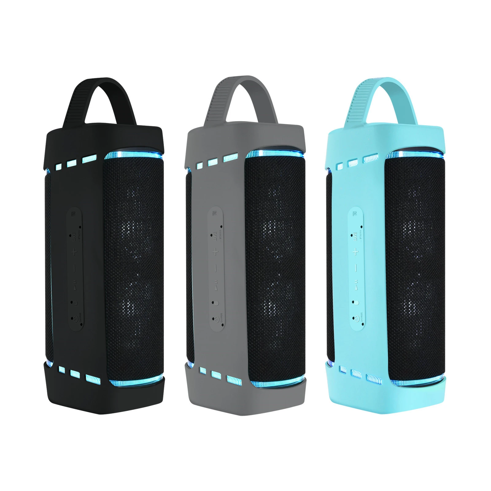 Soft Silicone Carrying Case Portable Foldable Waterproof Speaker Protective Case Shock Proof Protective Sleeve for SONY SRS-XB33