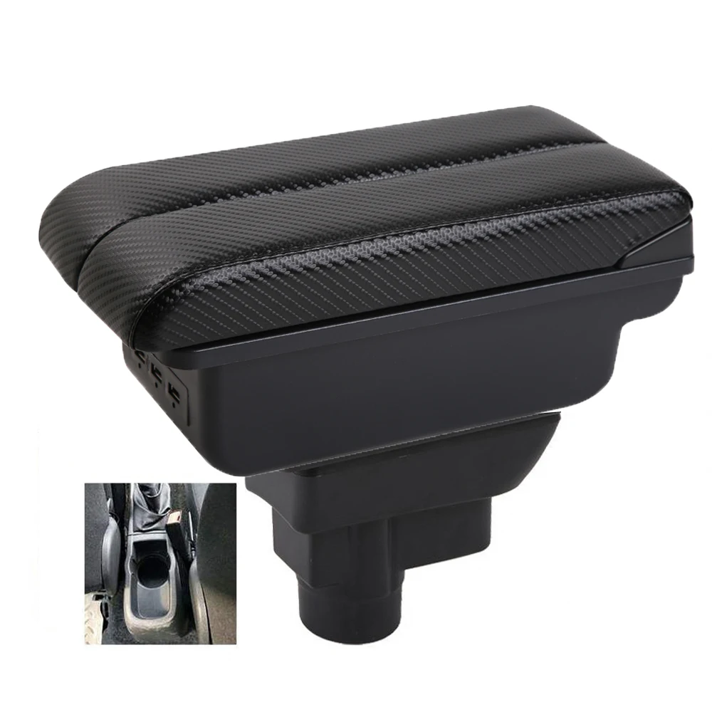 

Подлокотник для автомобиля Opel Corsa, центральный ящик для хранения, поддержка локтя для водителя и пассажиров