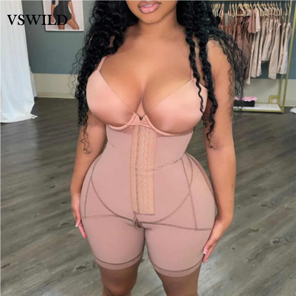 

Fajas Colombianas Postpartum Reducers Women Slimming Sheath shaperwear Waist Trainer Butt Lifter Bodysuit Full Body Shaper