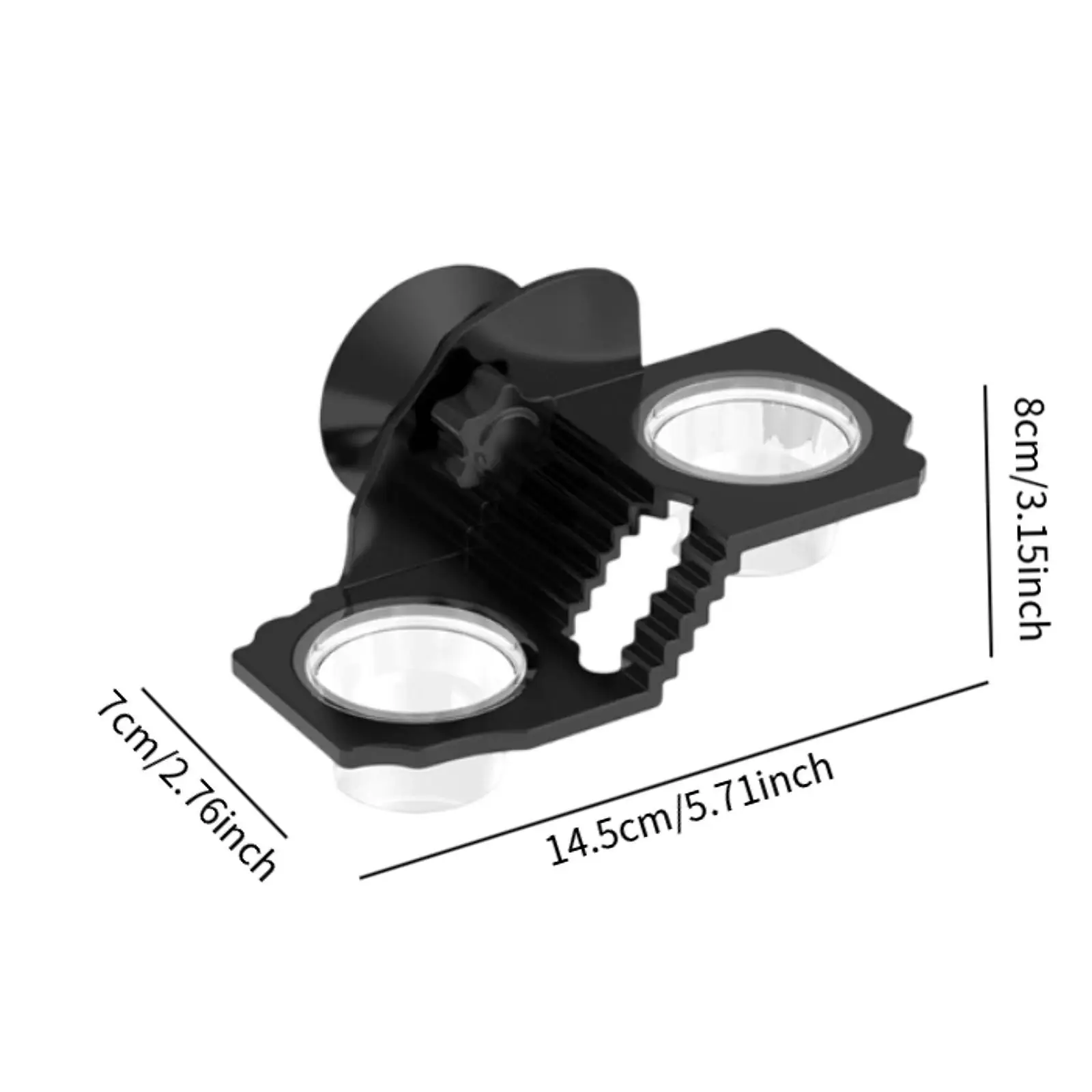 Reptile Feeder with Suction Cup Food Feeding Dispenser Convenient Functional Lightweight Feeding Cup for Frog Small Pet Gecko