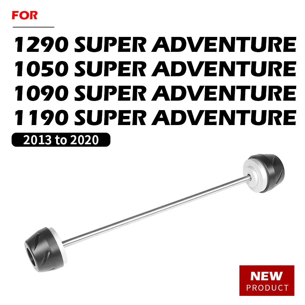 

For 1050 1090 1190 ADVENTURE 2013 to 2020 Anti-collision Slider Accessories Motorcycle Front Rear Axle Fork Crash Slider