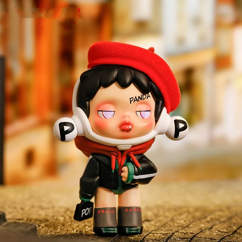 

Original Skullpanda Panda Craze Series Blind Box Toys Mystery Box Original Figure Guess Bag Mystere Cute Doll Kawaii Model Gift