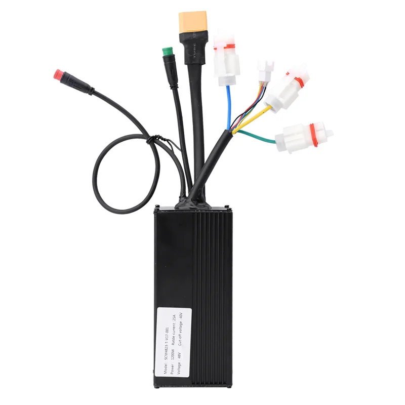 

48V 1200W25A XT90 Electric Bicycle E-Bike Scooter Brushless Motor Controller Electric Bicycle Accessories for DUCATI HOT