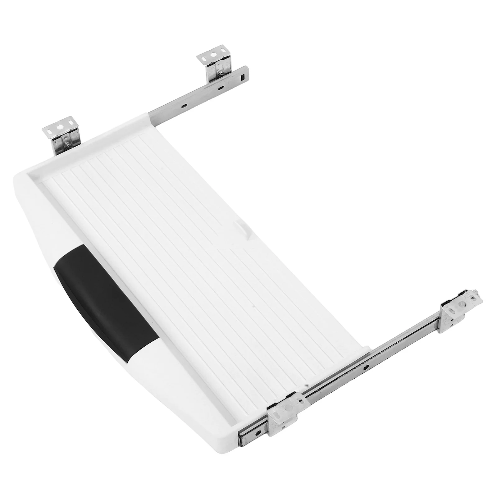 

Slide-Out Keyboard Tray Under Desk with Pen Holder - ABS Material Space-Saving Desktop Organizer for Home Office Computer