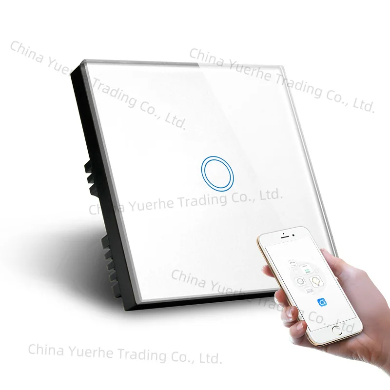 

Панель интеллектуального переключателя с британским граффити, Wi-Fi, настенный переключатель Zigbee, голосовой дистанционный таймер