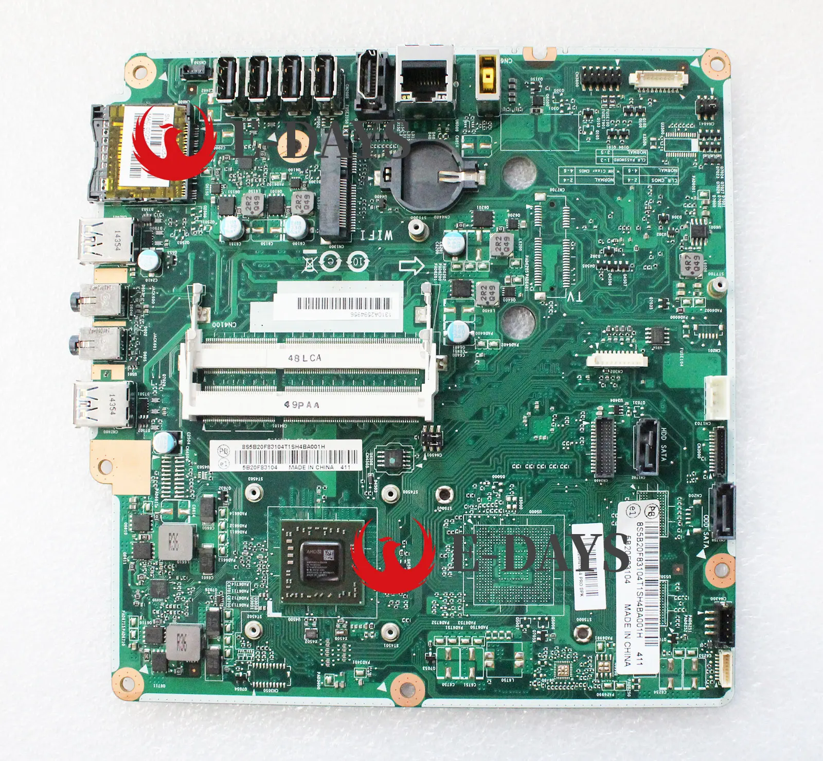 

For Lenovo C365 C455 Motherboards 6050A2594901 CFT3S Mainboard with E1-2500 E1-6010 CPU 100% Tested Fast Shipping