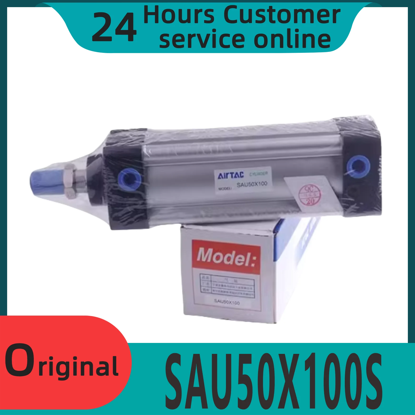 

Brand new original non pull rod standard cylinder SAU50X100S SAU50X125S SAU50X150S SAU50X160S SAU50X175S SAU50X200S
