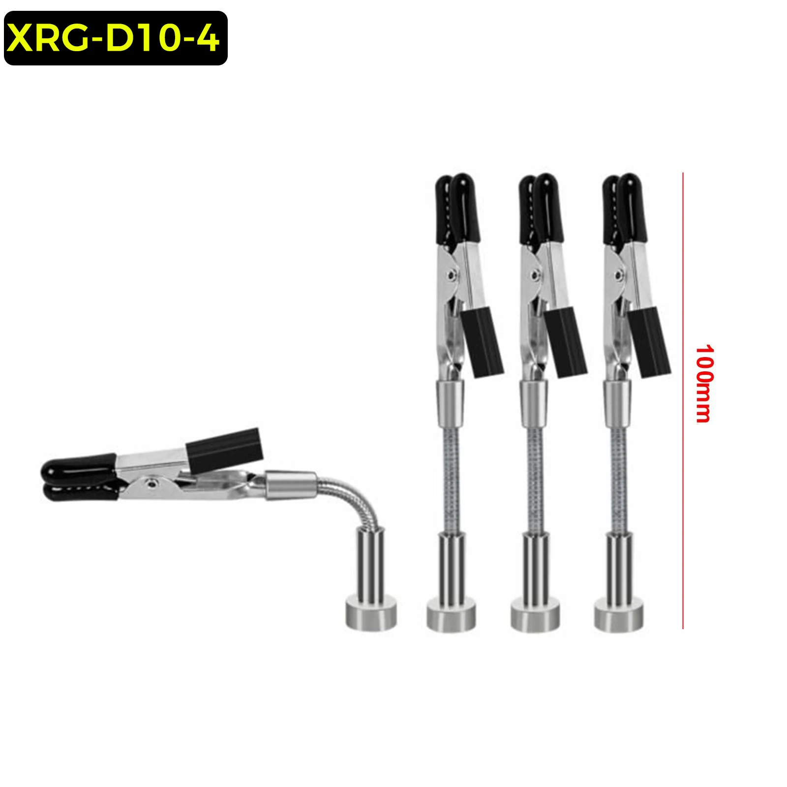 NEWACALOX Solderen Helpende Handen 4 Magnetische Universele Flexibele Arm Lassen Assistent PCB Klem Der Hand Lassen Reparatie Tools - afbeelding 1