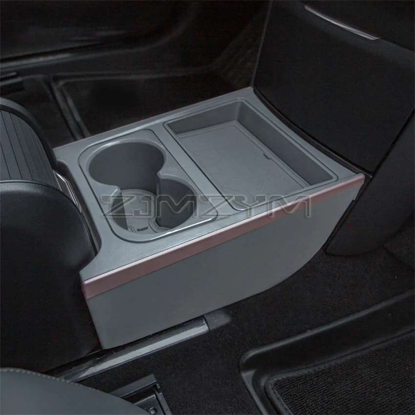 Car Storage Box For ZEEKR X Seat Aisle Double-Layer Storage Car Modification Special Interior Parts Cars Accessories