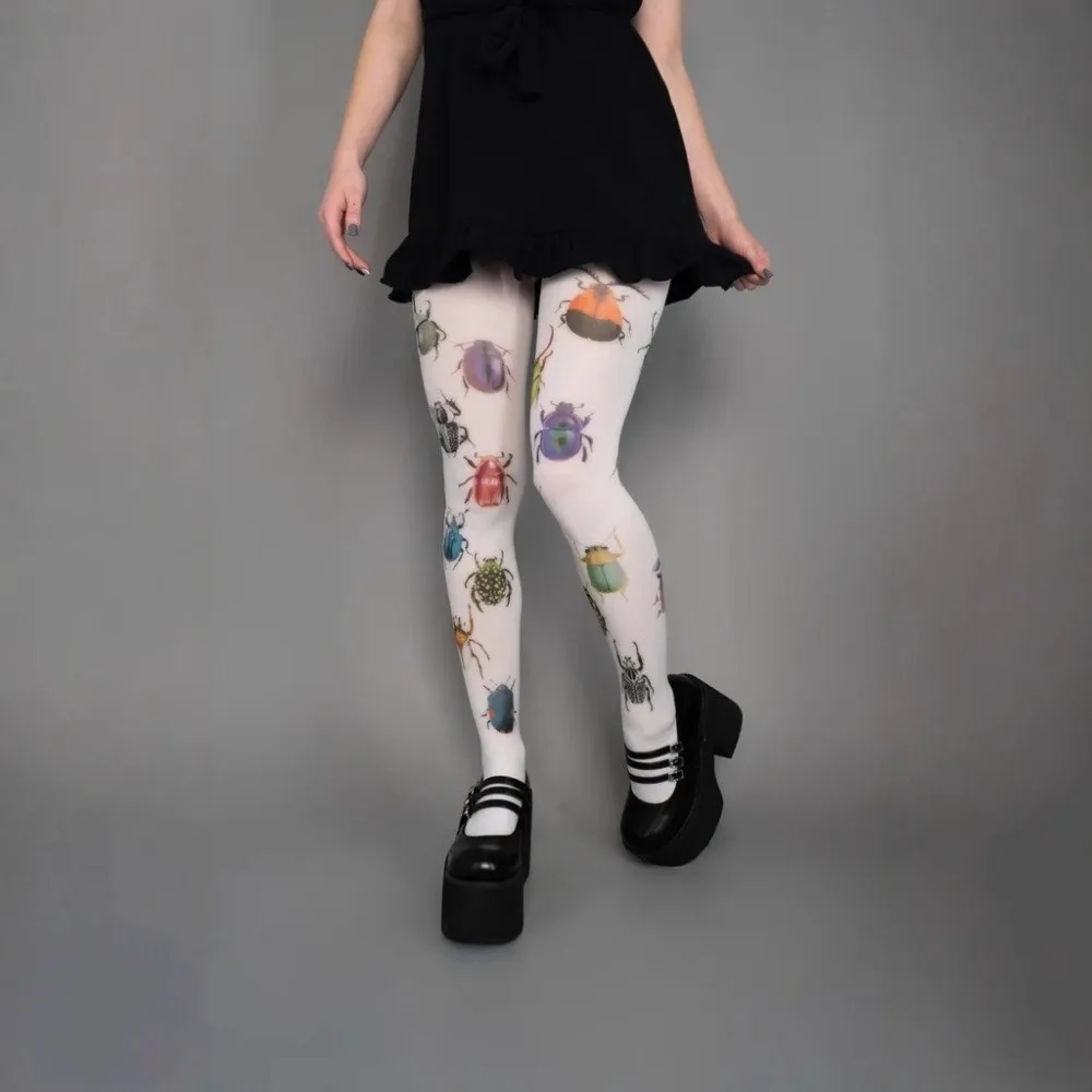 Cute Design Animal Printed Socks Printed Pattern Stretchy Graffiti Socks Japanese Style Soft Material Printed Socks Y2K Style