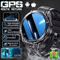 2025 New For HUAWE Original GPS SmartWatch Ultra 466*466 HD AMOLED Display Sports Compass BT Call IP69 Waterproof Smart Bracelet
