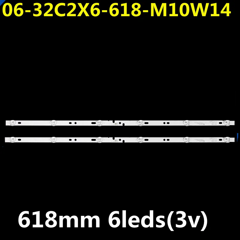 20PCS LED Backlight For AKTV3227H MI32TV-JY 06-32C2X6-618-M10W14-NEW LT-32C485 Philco Ph32c10 PTV32C30D PTV32C30 Ph32c10dsgwa