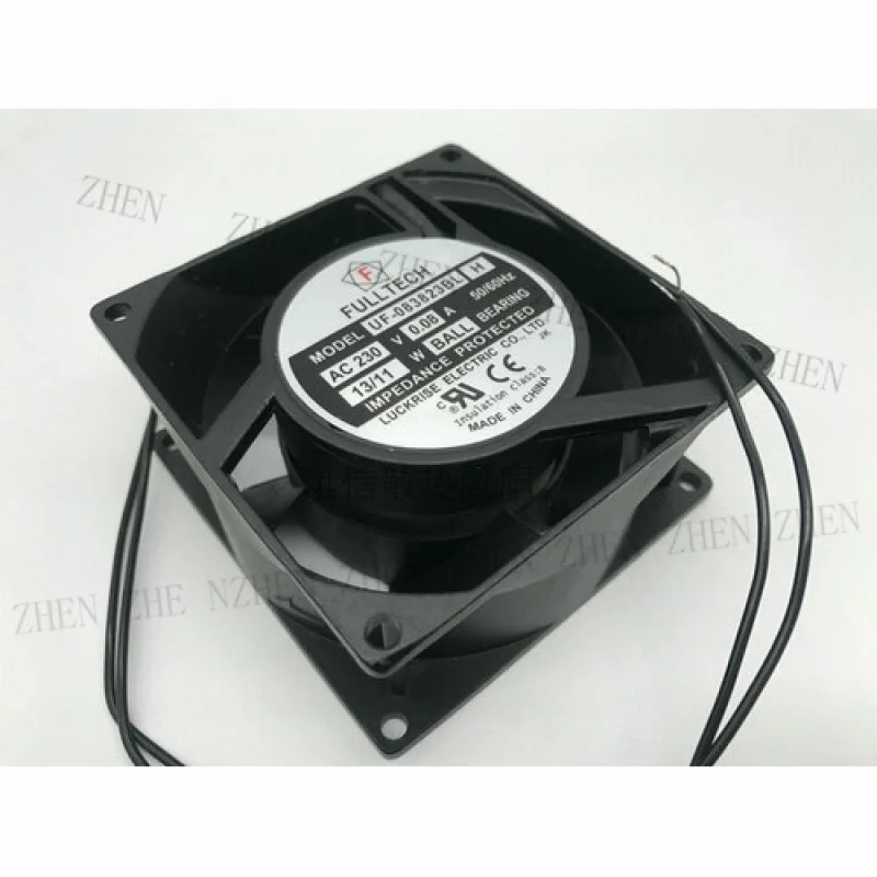 Y 1pcs  FOR  FULLTECH UF-083823BL H 230V 0.08A13/11W 8038 2-wire AC fan