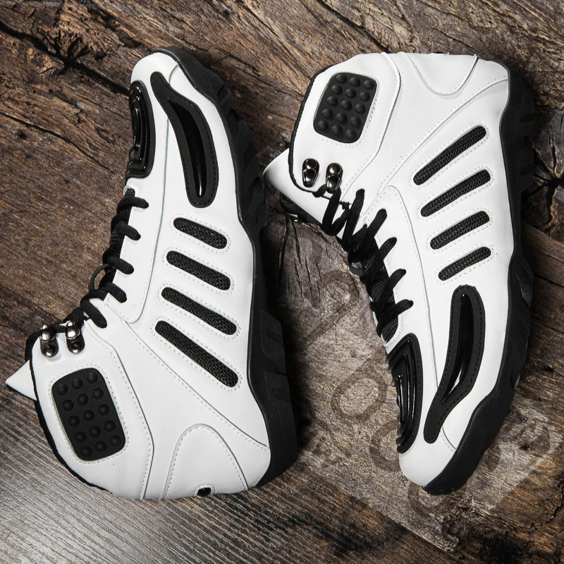 

Waterproof Off-road Racing Boots Ride Protection Wear Resistant Windproof Motorcycle Shoes Non-slip Sneakers Motorcycle Boots