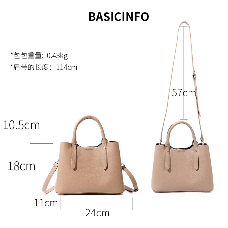 

Women's Cow Genuine Leather Portable Shoulder Bag Ladies Retro Cowhide Crossbody Bags Female Fashion Luxury Designer Handbags