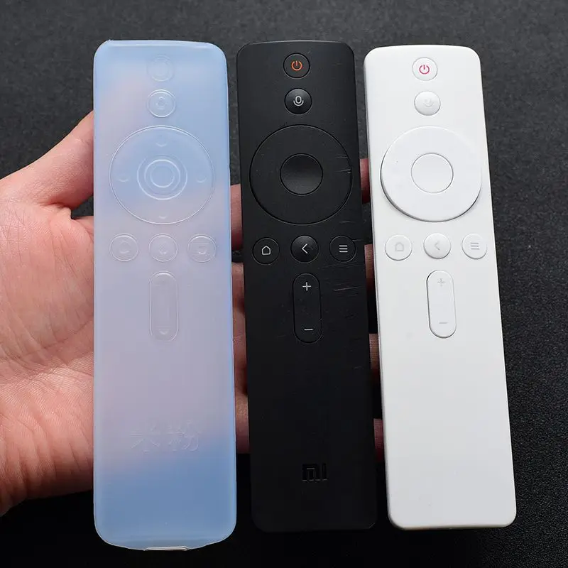 

1Pcs Soft Silicone Anti-Slip Protective Case for Xiaomi TV 4a 4c Normal Version Remote Control Dust Covers TPU Rubber