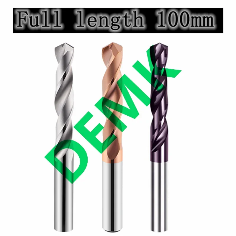 Tungsten carbide drill bit 2.0-20.0mm HRC50 HRC55 HRC65 Solid Carbide Drill Bits Twist Drill Bit For Hardened Alloy Tool 1pcs