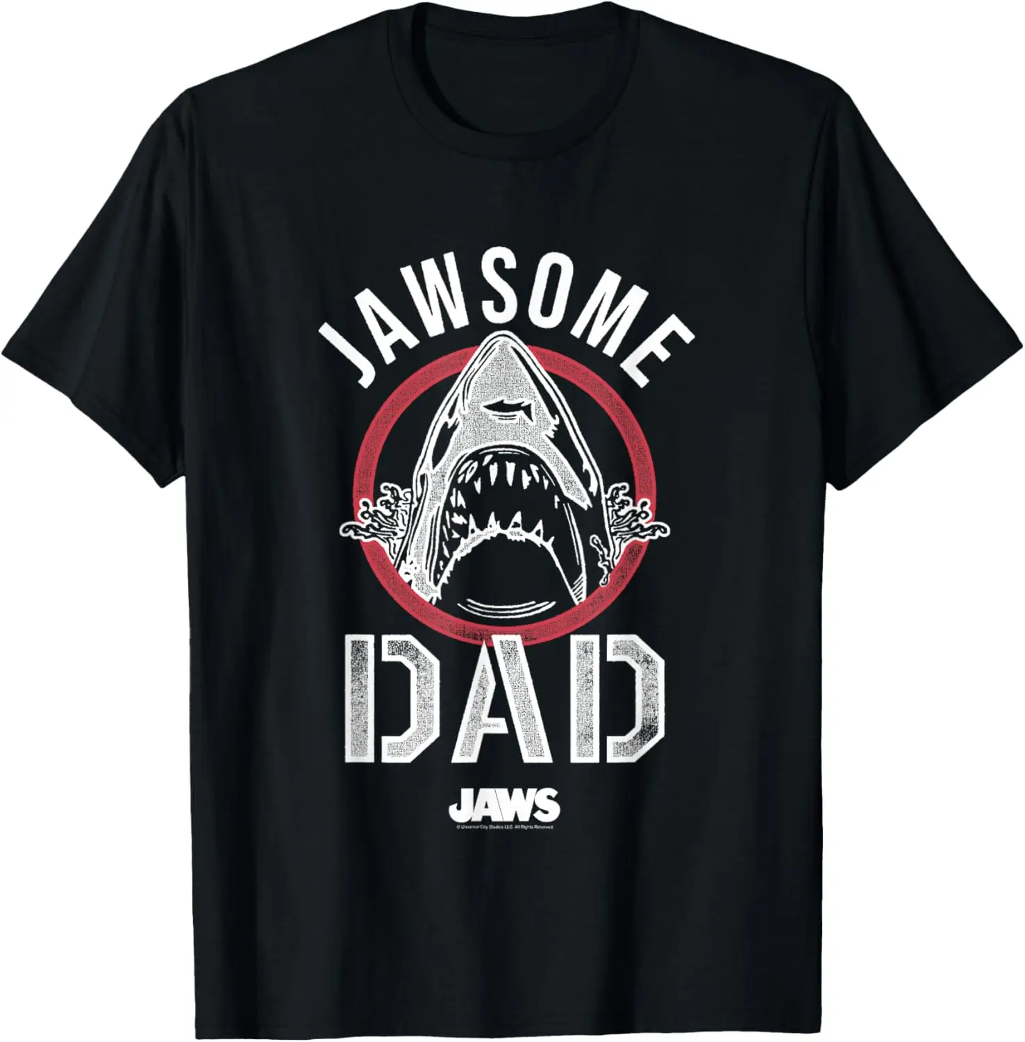 

Футболка Jaws Day отца Jawsome Dad с винтажным логотипом