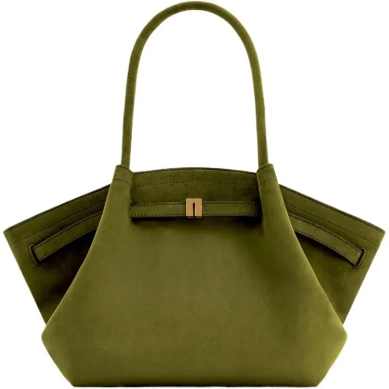 

Fashion Faux Suede Tote , Hobo Handbag Women Vintage Shoulder Bag Purse for Work Office Travel