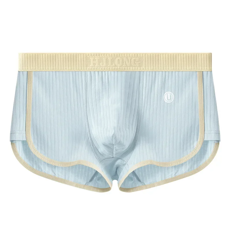 

U-Convex Pouch Men's Boxershorts Teenage Boys Mid Rise Underwear 3D Support Breathable Stretch Trunks 100% Cotton Anti-Roll