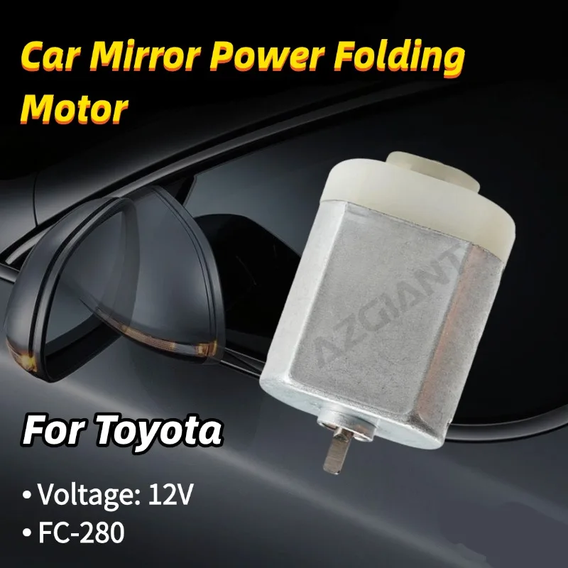 

AZGIANT Auto Fold Mirror Actuator 12V DC Motor Car Accessories for 2007-2018 Toyota Allion MK3 T260 T265 Rearview Mirror Repair