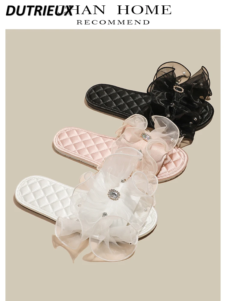 

Summer Japanese Style Cute Girl's Heart Women's Slippers Home Indoor Spring and Autumn Sweet Cute Outerwear Shoes Femme