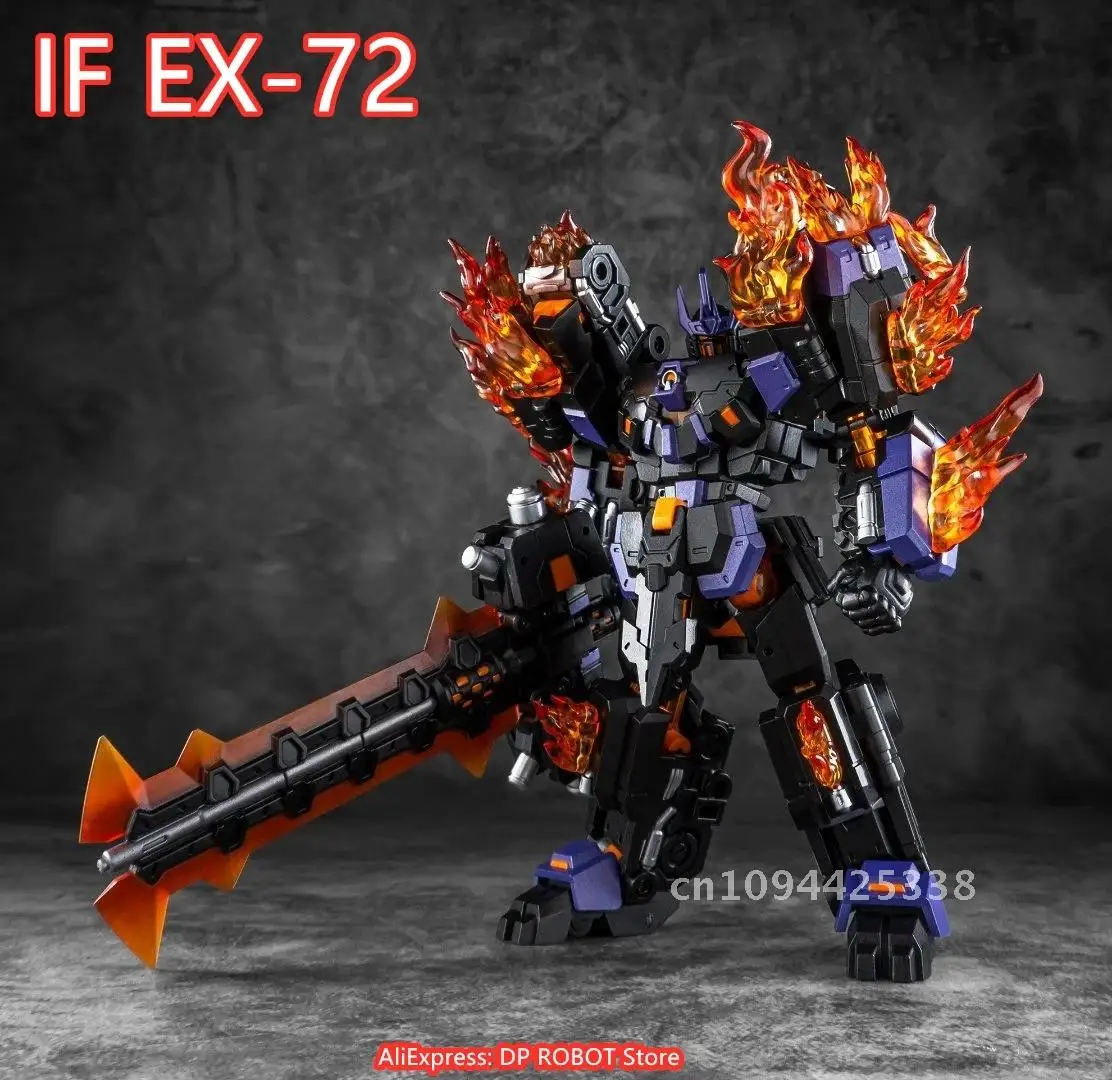 【IN STOCK】 Transformation Iron Factory IF EX-72 EX72 The Fallen Chaos Blaze Mini Action Figure With Box