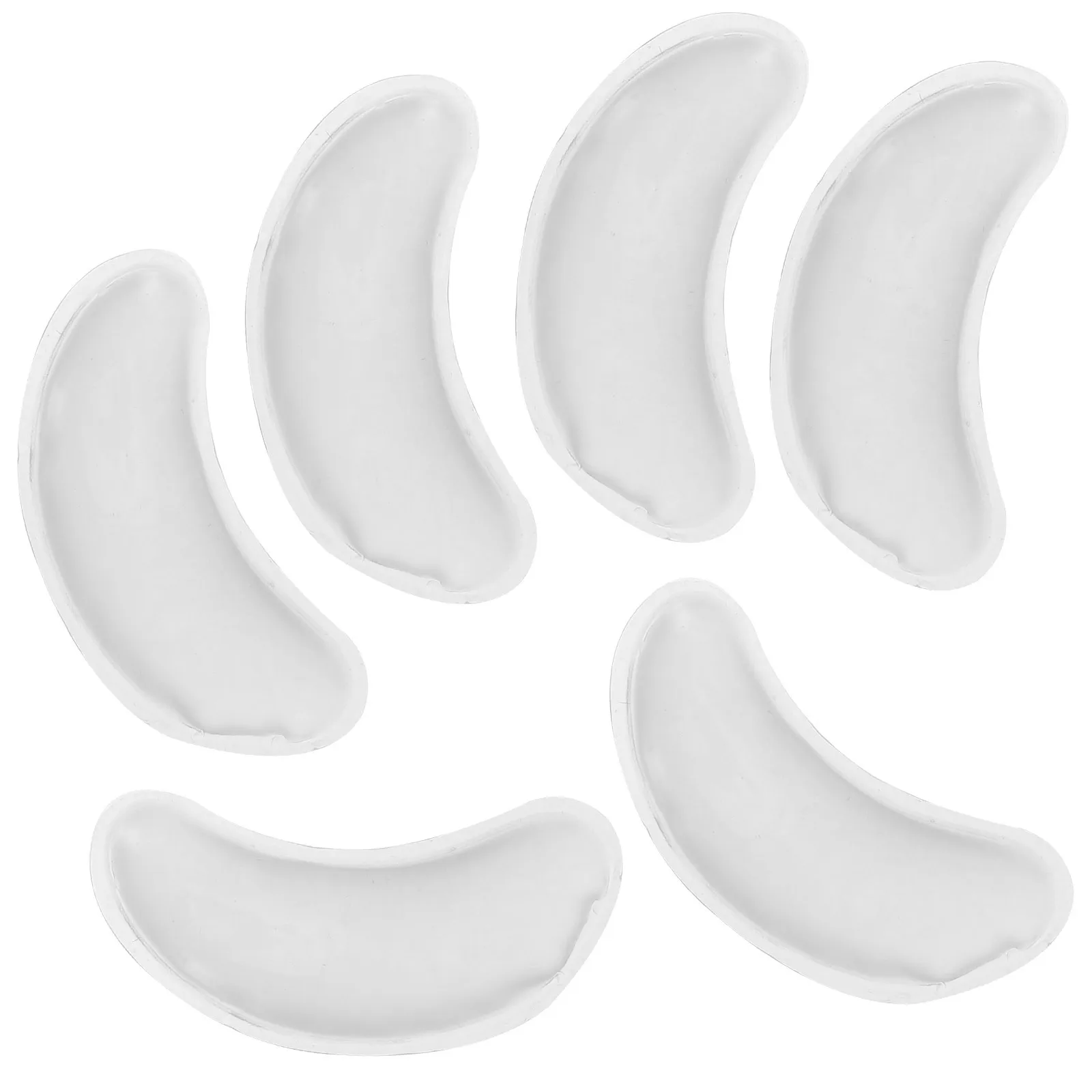 

6Pcs Eye Gel Pads Under Eye Cooling Packs Reusable Hot Cold Compress Lightweight Comfort Fit Ideal for Home Travel Modern