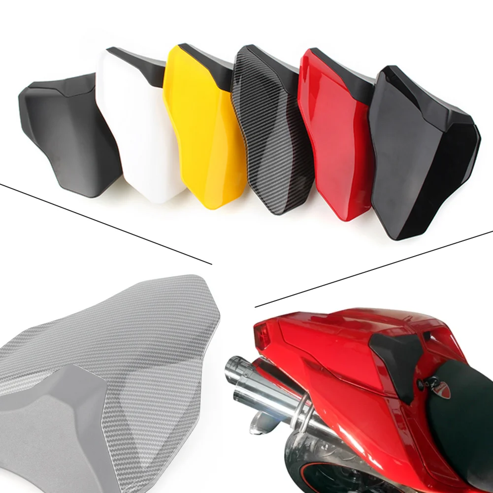 Rear Seat Cover For Ducati EVO 848 1098 1198 2007-2012 Rear Pillion Passenger Cowl ABS Motorcycle Accessories Fairing