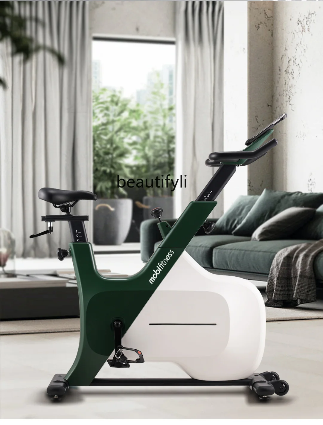 Spinning bicycle fitness home small indoor bicycle smart exercise bike pedal silent sports equipment