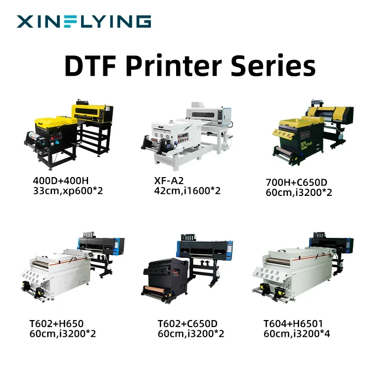 60CM Cheap Price Lifetime Warranty Garment Tshirt Printing Machine DTF Printer DTF Print